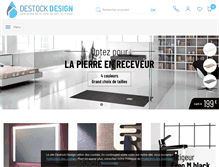 Tablet Screenshot of destock-design.fr